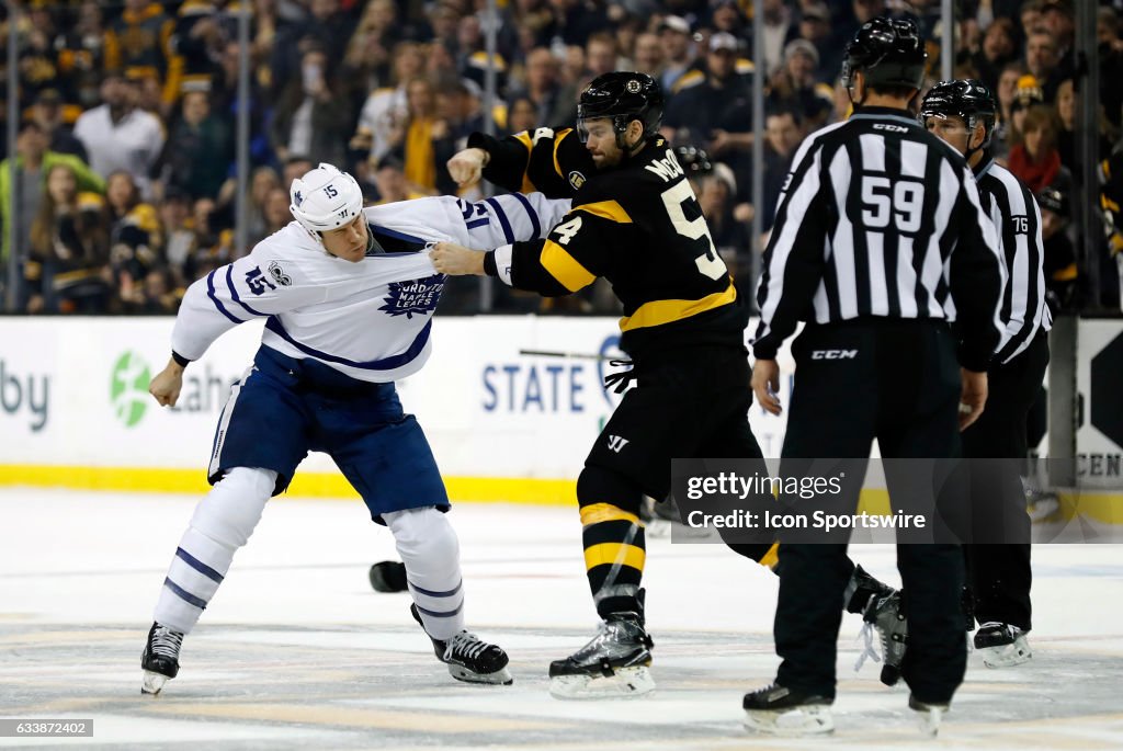 NHL: FEB 04 Maple Leafs at Bruins