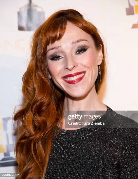 Actress Ruth Connell arrives to the 44th Annual Annie Awards at Royce Hall on February 4, 2017 in Los Angeles, California.