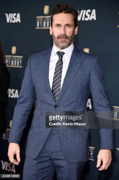 Actor Jon Hamm attends 6th Annual NFL Honors at Wortham Theater Center on February 4, 2017 in Houston, Texas.