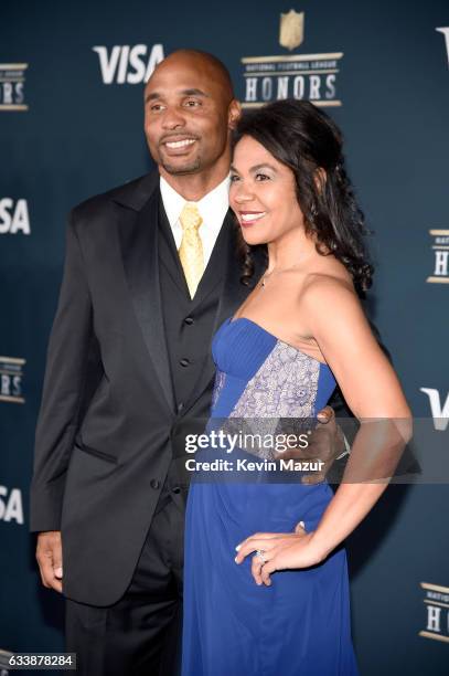 Former NFL player Donovin Darius attends 6th Annual NFL Honors at Wortham Theater Center on February 4, 2017 in Houston, Texas.