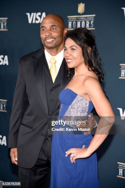 Former NFL player Donovin Darius attends 6th Annual NFL Honors at Wortham Theater Center on February 4, 2017 in Houston, Texas.