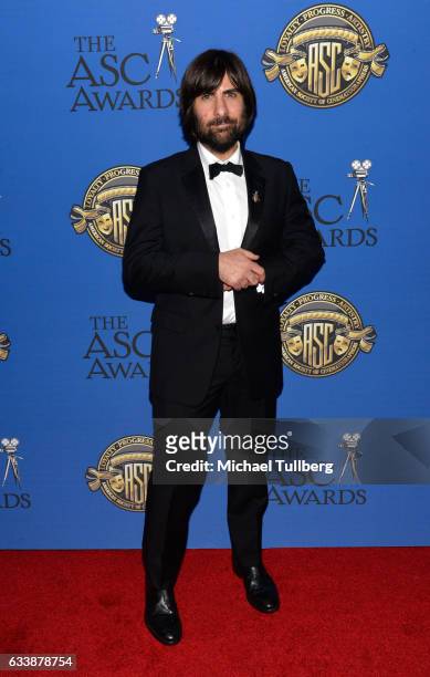 Actor Jason Schwartzman attends the 31st Annual American Society Of Cinematographers Awards at The Ray Dolby Ballroom at Hollywood & Highland Center...