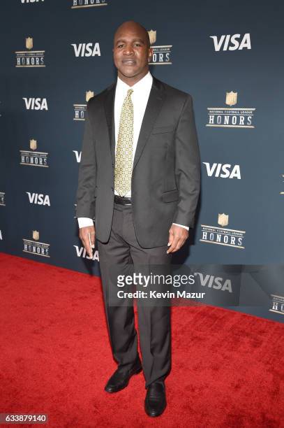 Former professional boxer Evander Holyfield attends 6th Annual NFL Honors at Wortham Theater Center on February 4, 2017 in Houston, Texas.