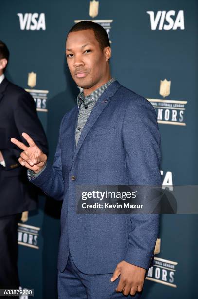 Actor Corey Hawkins attends 6th Annual NFL Honors at Wortham Theater Center on February 4, 2017 in Houston, Texas.