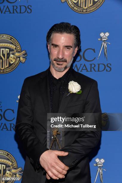 Cinematographer Gorka Gomez Andreu attends the 31st Annual American Society Of Cinematographers Awards at The Ray Dolby Ballroom at Hollywood &...