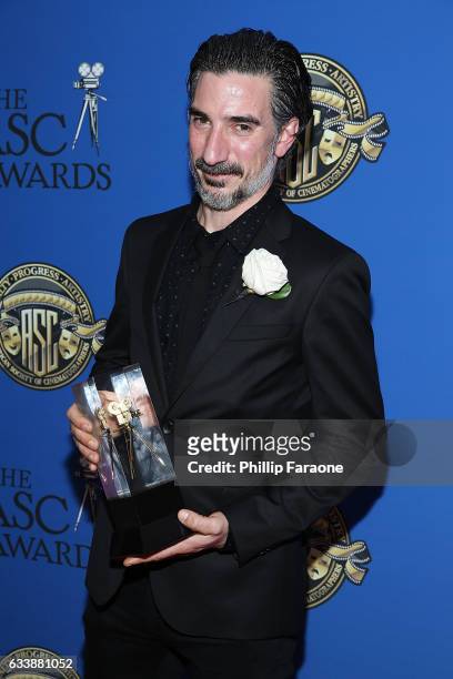 Cinematographer Gorka Gomez Andreu attends the 31st Annual American Society of Cinematographers Awards at The Ray Dolby Ballroom at Hollywood &...