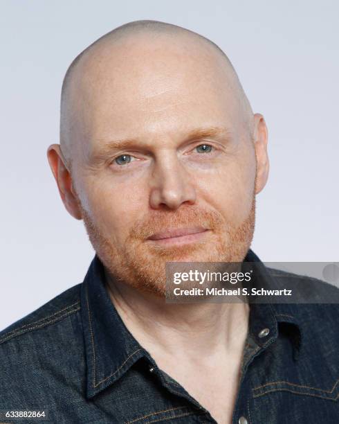 Comedian Bill Burr poses during his appearance at The Ice House Comedy Club on February 4, 2017 in Pasadena, California.