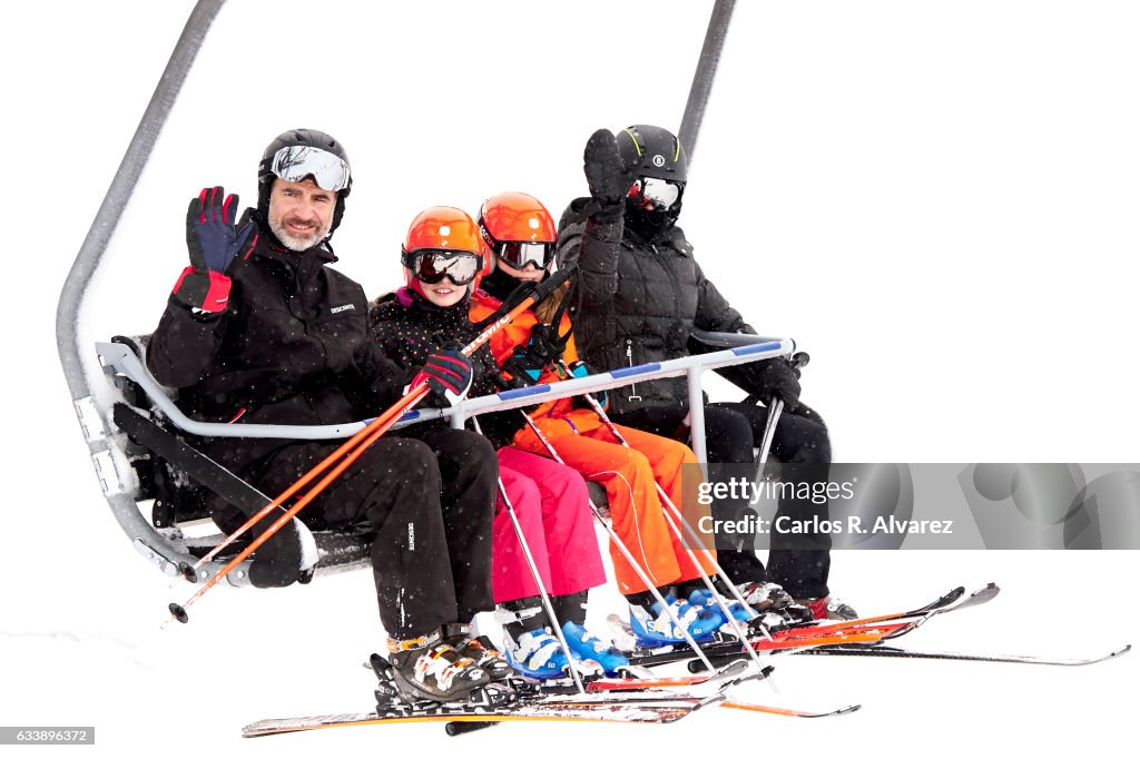 Spanish Royals Winter Photocall