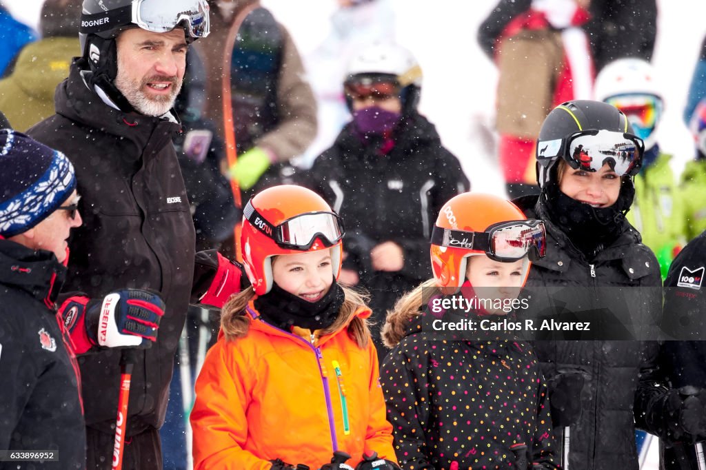 Spanish Royals Winter Photocall