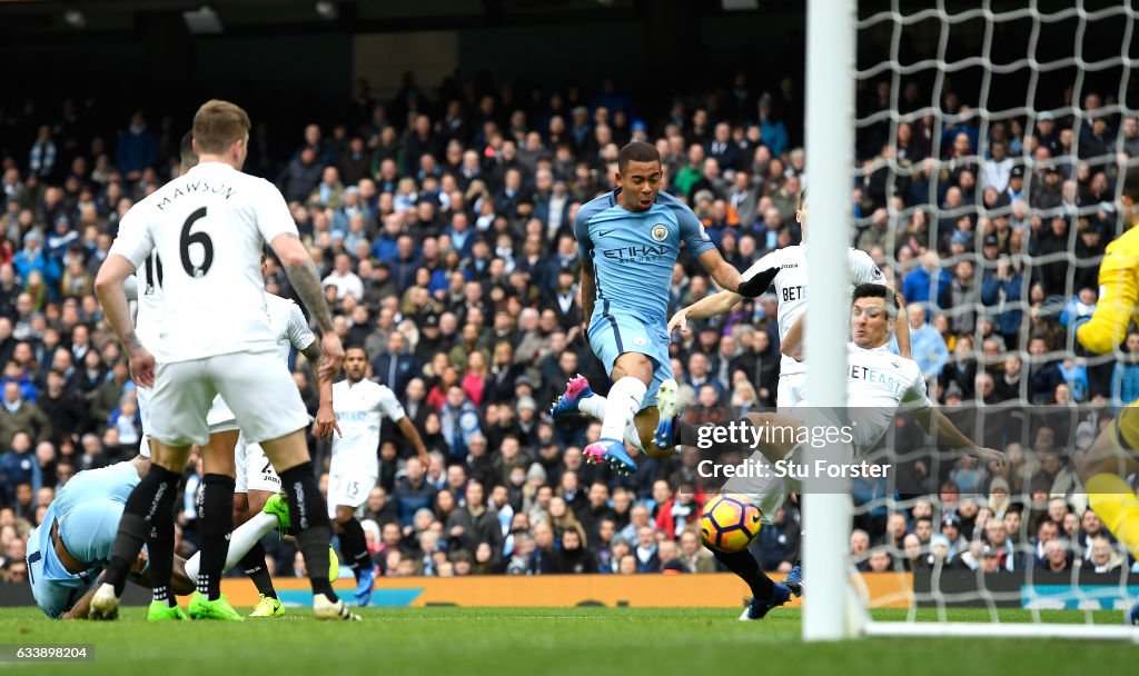 Manchester City v Swansea City - Premier League