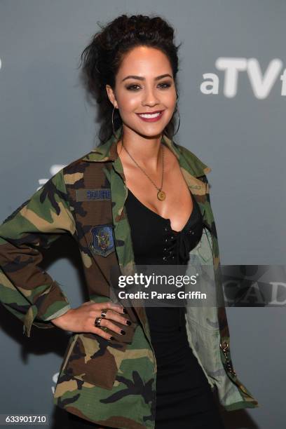 Actress Tristin Mays attends 5th Annual aTVfest on February 4, 2017 in Atlanta, Georgia.