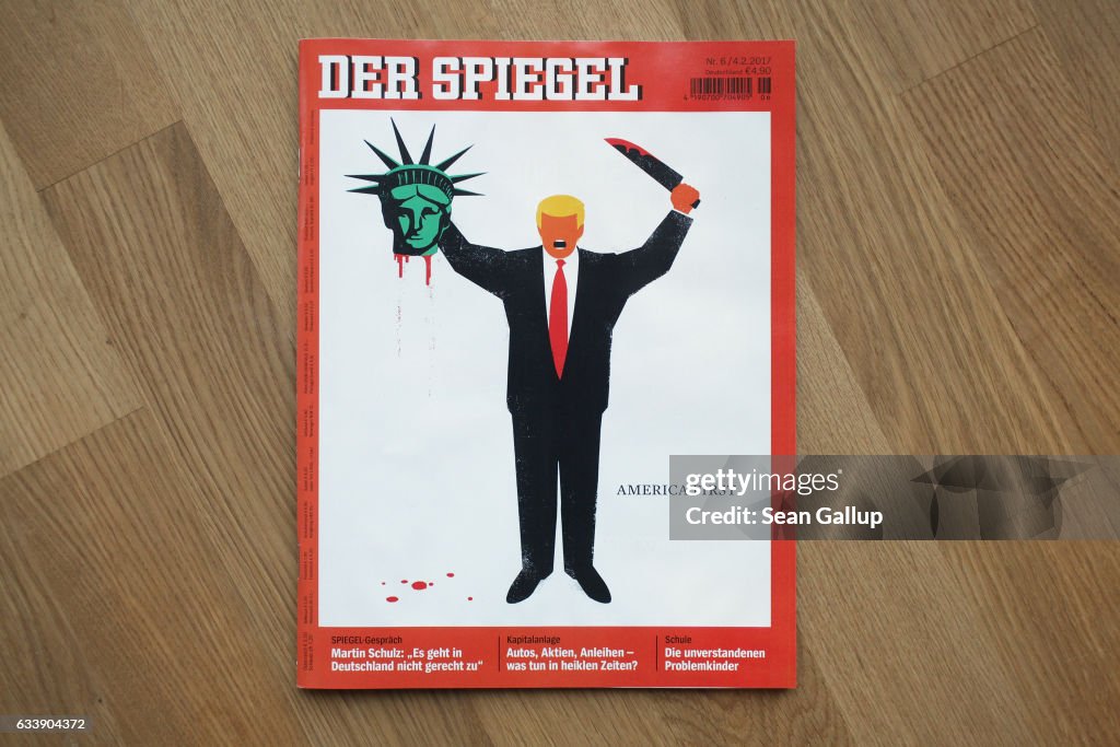 Controversial Der Spiegel Cover Depicts Donald Trump
