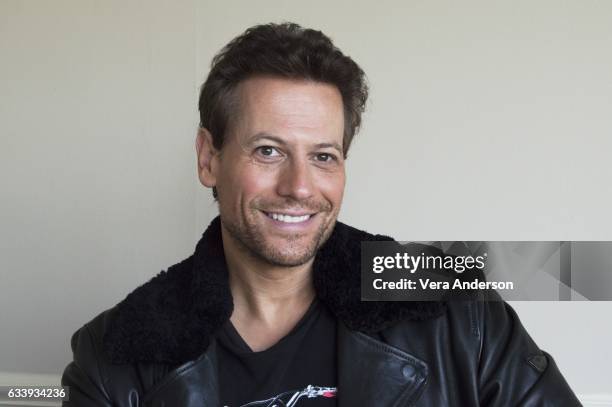 Ioan Gruffudd at the "Liar set visit" on location at the Tollesbury Marina, February 3, 2017 in Tollesbury, United Kingdom.