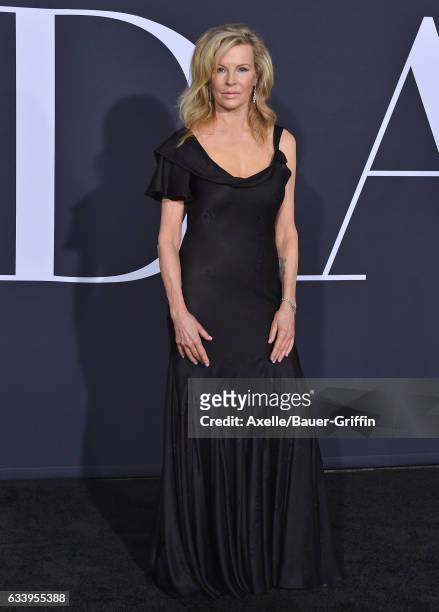 Actress Kim Basinger arrives at the premiere of Universal Pictures' 'Fifty Shades Darker' at The Theatre at Ace Hotel on February 2, 2017 in Los...