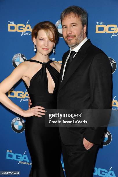 Director Denis Villeneuve and wife Tanya Lapointe attend the 69th annual Directors Guild of America Awards at The Beverly Hilton Hotel on February 4,...