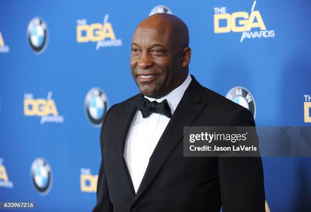 Director John Singleton attends the 69th annual Directors Guild of America Awards at The Beverly Hilton Hotel on February 4, 2017 in Beverly Hills,...