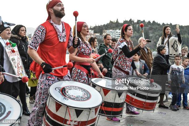 Start of the unique Sea Carneval sessions in Chalkida on Euboea. The carneval in Chalkida takes place on the streets and in the crazy water zone at...