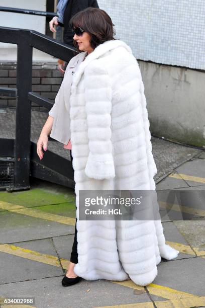 Celebrity Big Brother winner Coleen Nolan seen filming for the Loose Women show on February 6, 2017 in London, England.