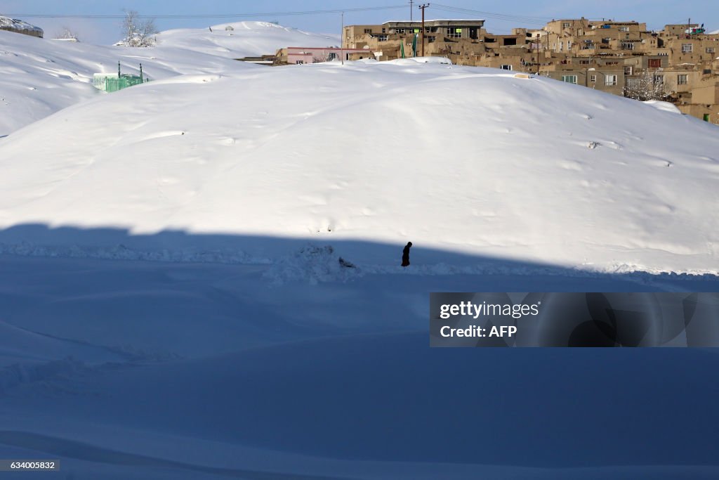 AFGHANISTAN-WEATHER-AVALANCHE