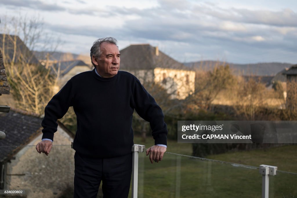 Francois Bayrou Portrait Session