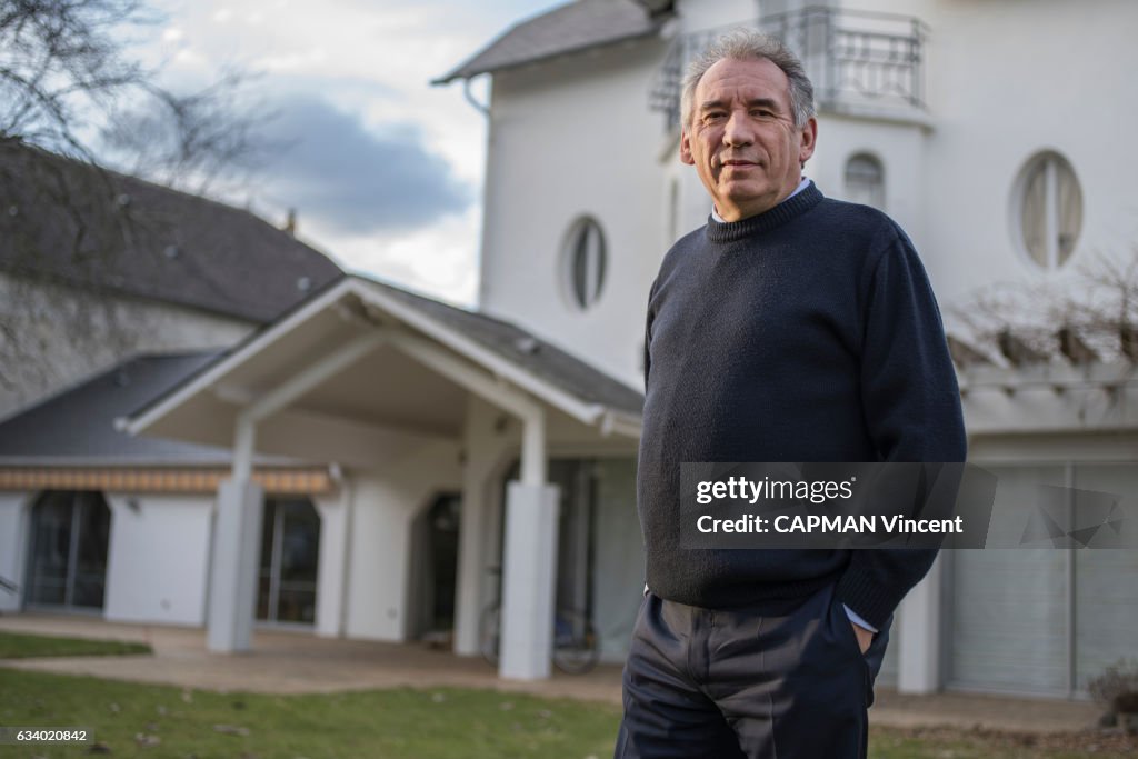 Francois Bayrou Portrait Session