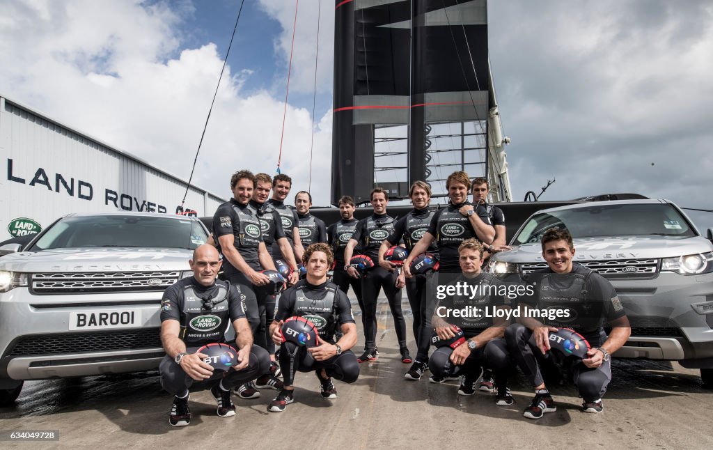 LandRover BAR Race America's Cup Boat Launch - Bermuda