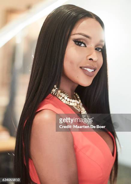 Amiyah Scott from FOX's 'Star' poses in the Getty Images Portrait Studio at the 2017 Winter Television Critics Association press tour at the Langham...