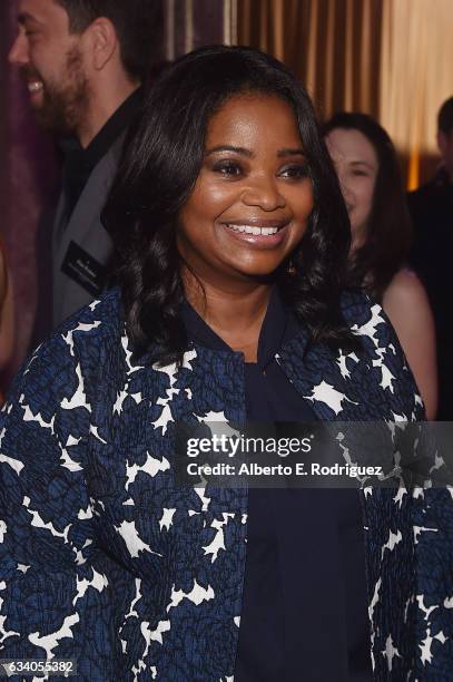 Actress Octavia Spencer attends the 89th Annual Academy Awards Nominee Luncheon at The Beverly Hilton Hotel on February 6, 2017 in Beverly Hills,...