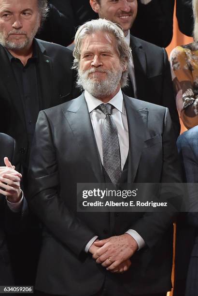 Actor Jeff Bridges attends the 89th Annual Academy Awards Nominee Luncheon at The Beverly Hilton Hotel on February 6, 2017 in Beverly Hills,...