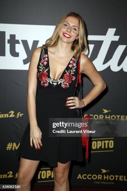 Youtuber Anais attends the "4th Melty Future Awards" at Le Grand Rex on February 6, 2017 in Paris, France.