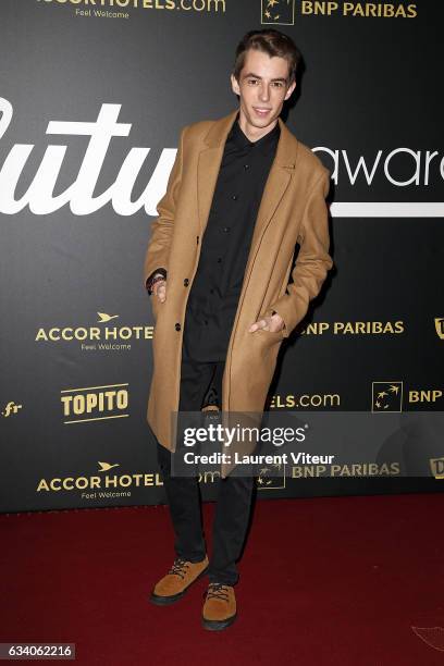 Youtuber Gael attends the "4th Melty Future Awards" at Le Grand Rex on February 6, 2017 in Paris, France.