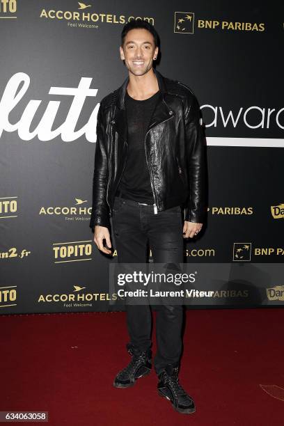 Dancer Maxime Dereymez from 'Danse avec les Stars' attends the "4th Melty Future Awards" at Le Grand Rex on February 6, 2017 in Paris, France.