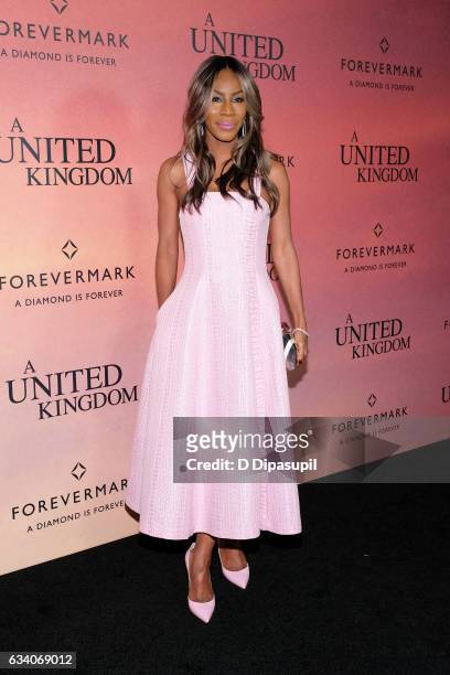 Director Amma Asante attends the "A United Kingdom" world premiere at The Paris Theatre on February 6, 2017 in New York City.