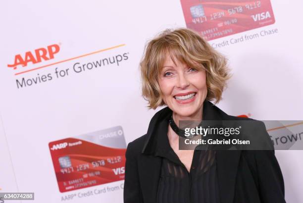 Actor Susan Blakely attends the 16th Annual AARP The Magazine's Movies For Grownups Awards at the Beverly Wilshire Four Seasons Hotel on February 6,...