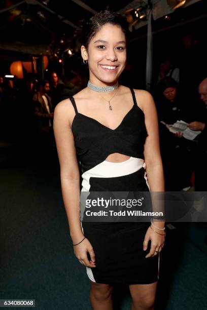 Musician Brianna Perez attends The Hollywood Reporter 5th Annual Nominees Night at Spago on February 6, 2017 in Beverly Hills, California.