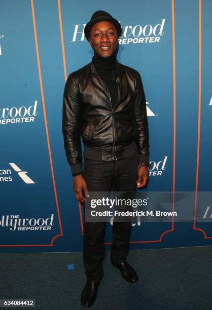 Singer Aloe Blacc attends The Hollywood Reporter 5th Annual Nominees Night at Spago on February 6, 2017 in Beverly Hills, California.