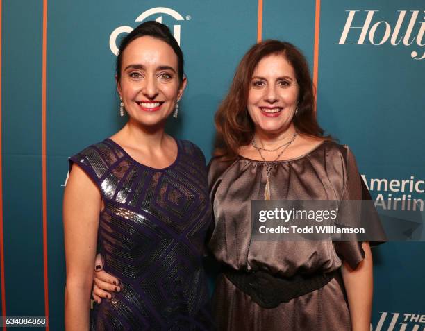 Producers Raphaela Neihausen and Kahane Cooperman attend The Hollywood Reporter 5th Annual Nominees Night at Spago on February 6, 2017 in Beverly...