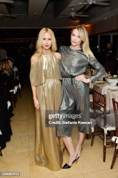 Rachel Zoe and Jaime King attend Rachel Zoe's Los Angeles Presentation at Sunset Tower Hotel on February 6, 2017 in West Hollywood, California.