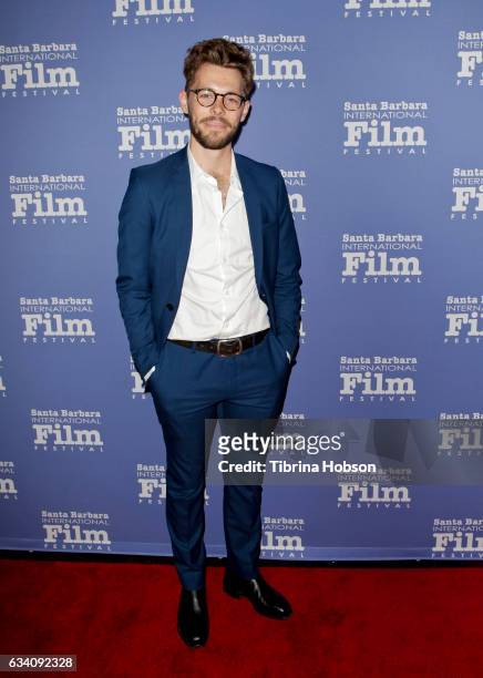 Actor Rowan Davie attends the 32nd Santa Barbara International Film Festival Variety Artisans Awards at Arlington Theater on February 6, 2017 in...