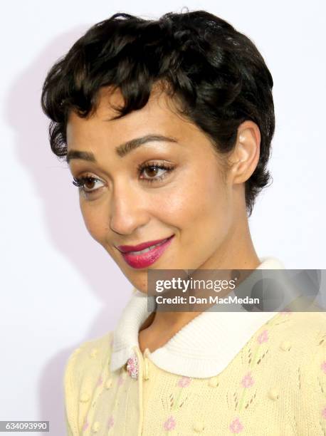 Actress Ruth Negga arrives at the 89th Annual Academy Awards Nominee Luncheon at The Beverly Hilton Hotel on February 6, 2017 in Beverly Hills,...