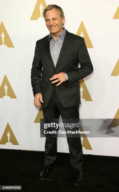 Actor Viggo Mortensen arrives at the 89th Annual Academy Awards Nominee Luncheon at The Beverly Hilton Hotel on February 6, 2017 in Beverly Hills,...