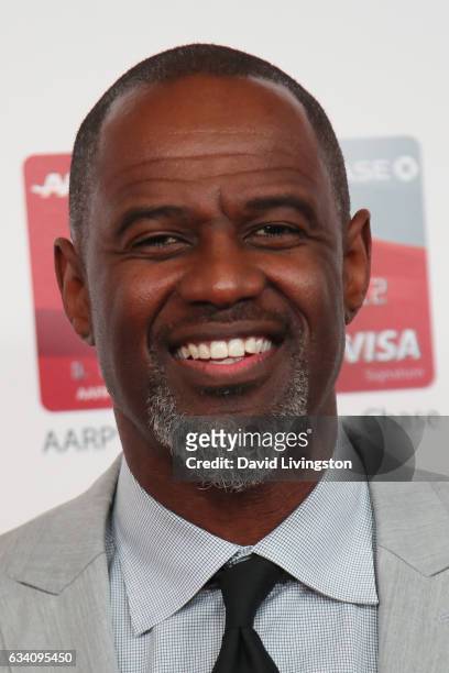 Singer Brian McKnight attends the AARP's 16th Annual Movies for Grownups Awards at the Beverly Wilshire Four Seasons Hotel on February 6, 2017 in...