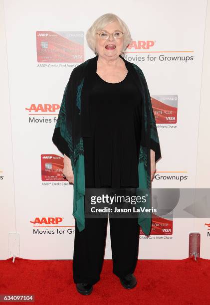 Actress June Squibb attends AARP's 16th annual Movies For Grownups Awards at the Beverly Wilshire Four Seasons Hotel on February 6, 2017 in Beverly...