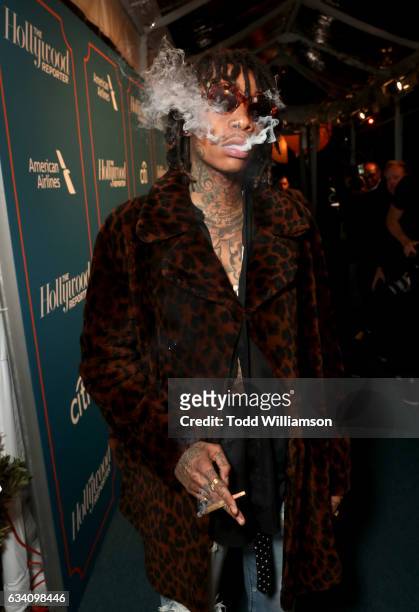 Rapper Wiz Khalifa attends The Hollywood Reporter 5th Annual Nominees Night at Spago on February 6, 2017 in Beverly Hills, California.