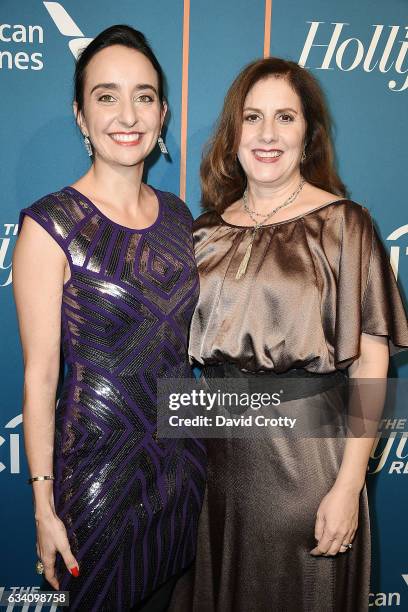 Kahane Cooperman and Raphaela Neihausen attend The Hollywood Reporter 5th Annual Nominees Night - Arrivals at Spago on February 6, 2017 in Beverly...