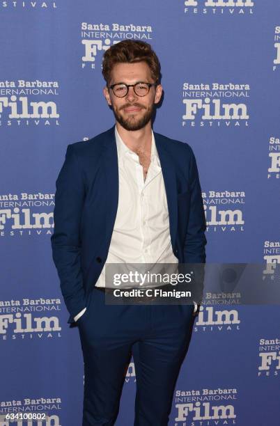 Actor Rowan Davie of 'That's Not Me' attends the Variety Artisan's Awards during the 32nd Santa Barbara International Film Festival at the Lobero...