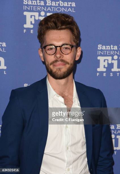Actor Rowan Davie of 'That's Not Me' attends the Variety Artisan's Awards during the 32nd Santa Barbara International Film Festival at the Lobero...