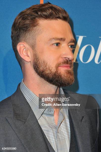 Singer Justin Timberlake attends The Hollywood Reporter 5th Annual Nominees Night at Spago on February 6, 2017 in Beverly Hills, California.