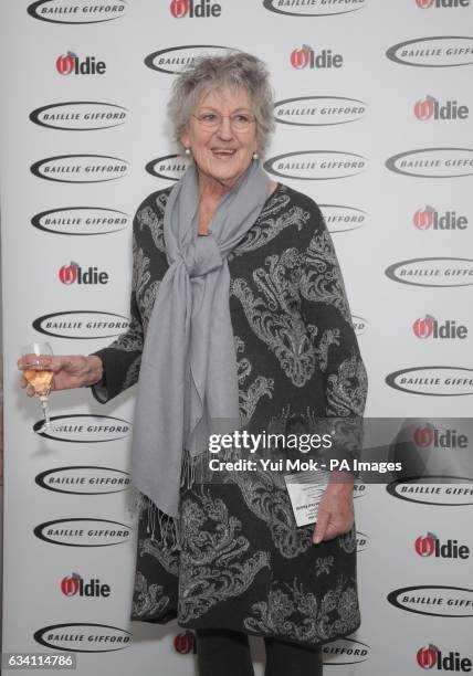 Germaine Greer attending The Oldie of the Year Awards at Simpsons in the Strand, central London.