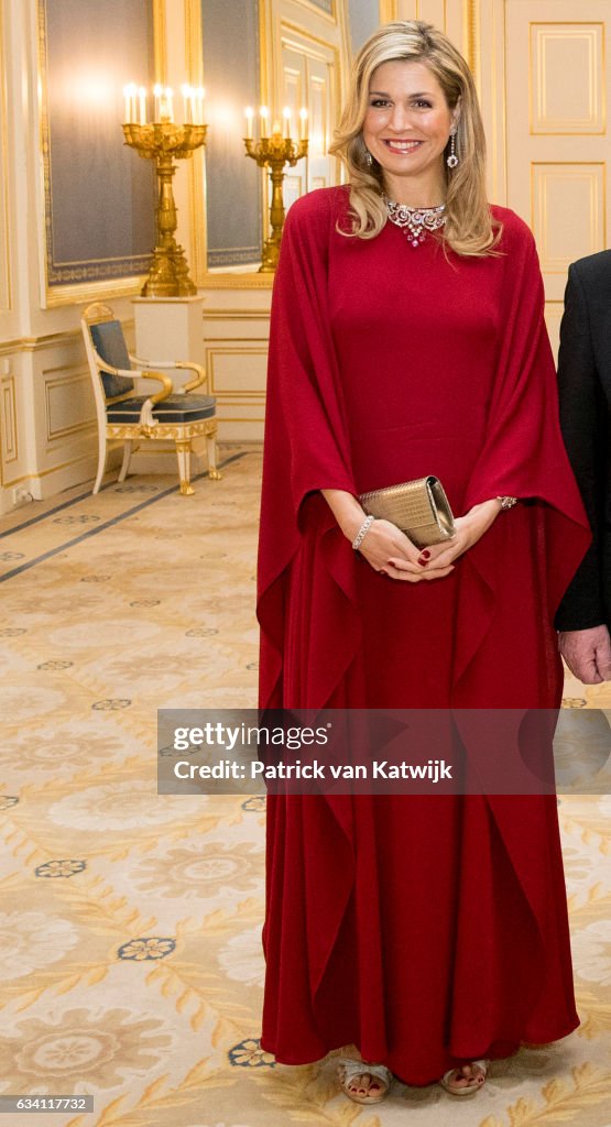 King Willem-Alexander and Queen Maxima host Dinner for German President Gauck